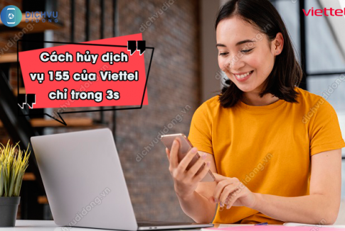 huỷ dịch vụ Viettel 155