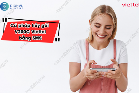 hủy gói V200C Viettel
