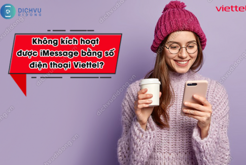 không kích hoạt được iMessage bằng số điện thoại