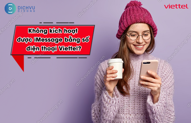 không kích hoạt được iMessage bằng số điện thoại 