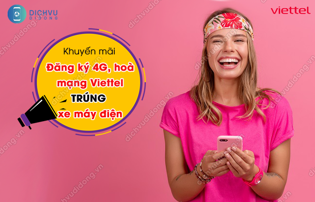 đăng ký Viettel trúng xe máy điện