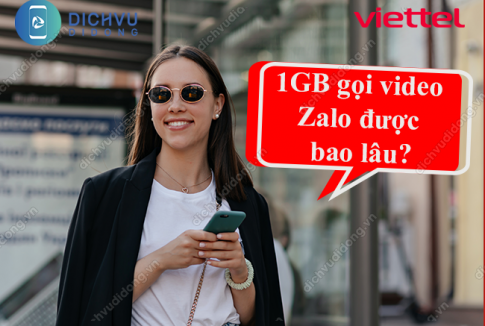 1gb goi video zalo duoc bao lau?