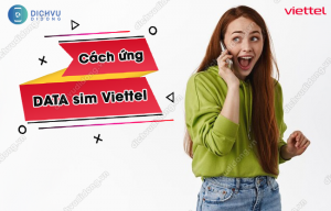 cách ứng data mạng Viettel