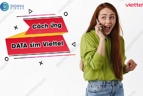 cách ứng data mạng Viettel
