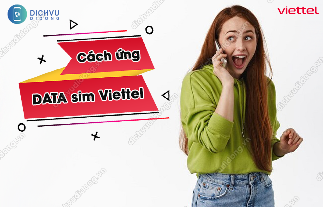 cách ứng data mạng Viettel 