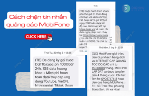 cach chan tin nhan quang cao mobifone