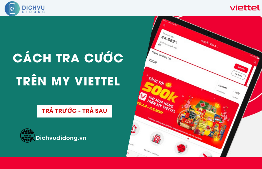 cach tra cuoc tren my viettel tra truoc tra sau