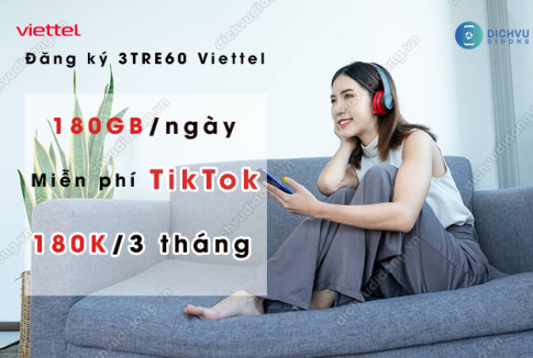 cach dang ky goi cuoc 3TRE60 Viettel
