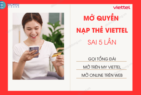cach mo quyen nap the viettel sai 5 lan
