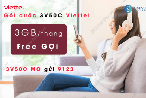 cach dang ky goi cuoc 3V50C Viettel