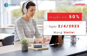 chuong trinh khuyen mai nap the viettel 2 4 2023