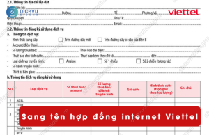 cach sang ten hop dong internet viettel