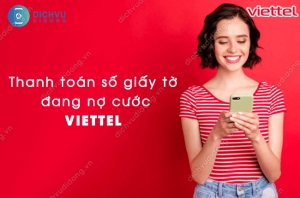 so giay to dang no cuoc viettel