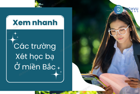 TOP 30 trường Đại học xét học bạ THPT 2024 tại Hà Nội, miền Bắc 1 cac truong xet hoc ba mien bac