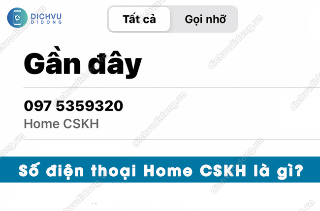 home cskh la gi