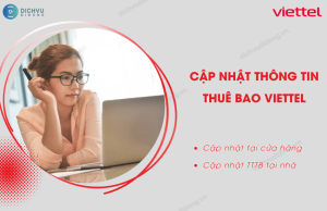 cach cap nhat thong tin thue bao viettel