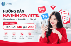 cach mua them dung luong viettel