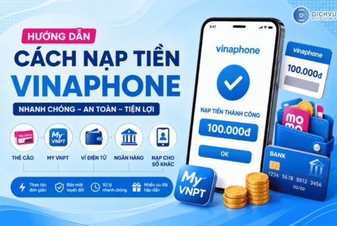 cach nap tien dien thoai vinaphone