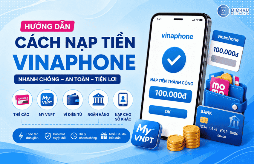 cach nap tien dien thoai vinaphone