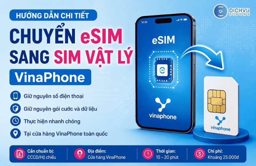 chuyen esim sang sim vat ly vinaphone