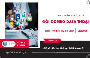 goi cuoc goi va data viettel