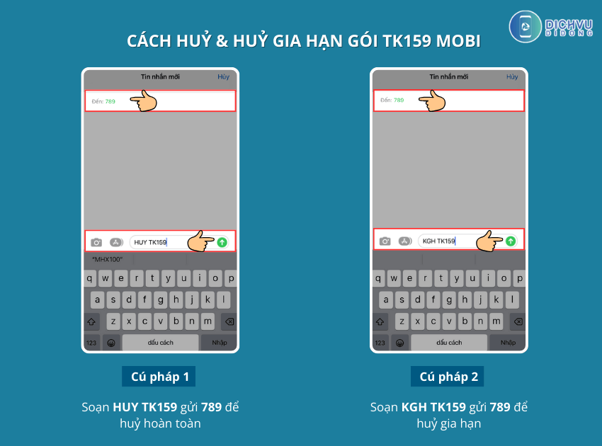 huy goi tk159 cua mobifone