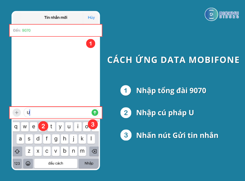 Cach ung data mobifone