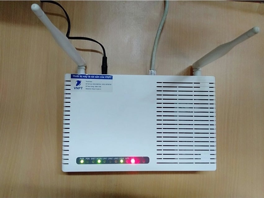 den tin hieu modem wifi VNPT