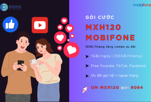 goi cuoc mxh120 mobifone