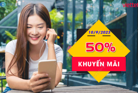 khuyen mai viettel 50 ngay 10 9 2023