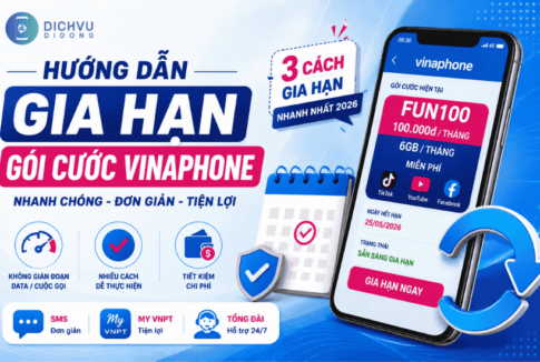 cach gia han goi cuoc vinaphone
