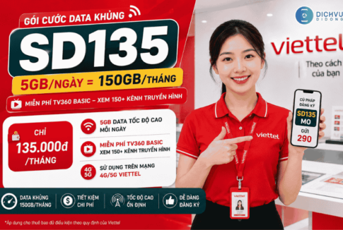 goi cuoc sd135 viettel