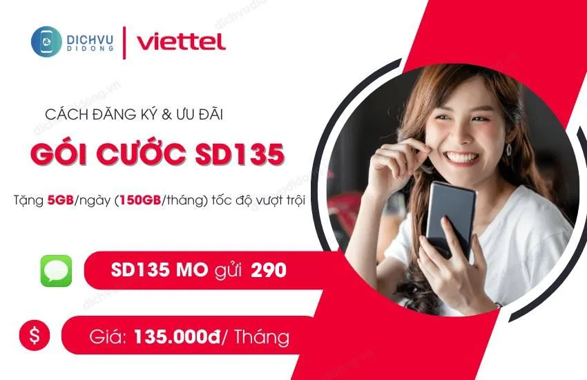 goi cuoc sd135 viettel