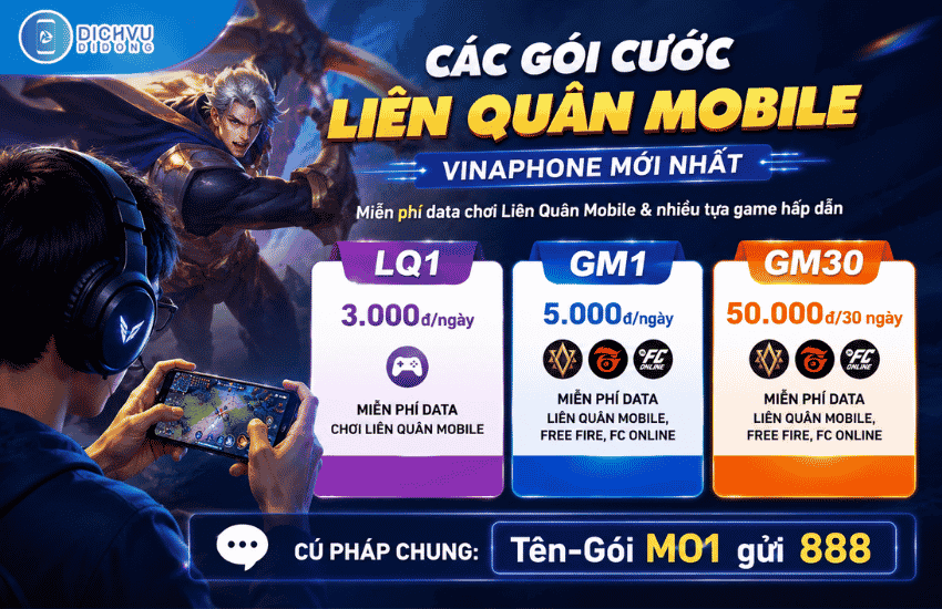 Tổng hợp các gói Liên Quân VinaPhone giá rẻ, ưu đãi cực HOT 1 goi lien quan vinaphone