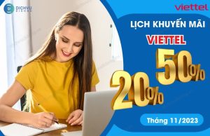 khuyen mai nap the viettel thang 11 2023