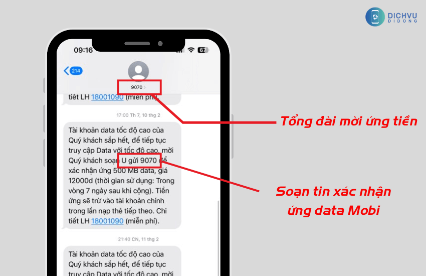 Cach ung data MobiFone nhanh nhat 