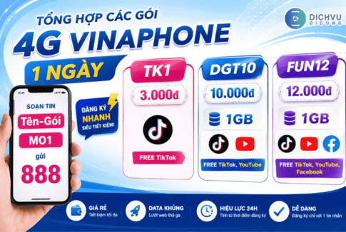 goi 4g vinaphone 1 ngay
