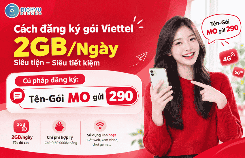 goi cuoc viettel 2gb 1 ngay