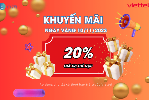 khuyen mai viettel 20 ngay 10 11 2023