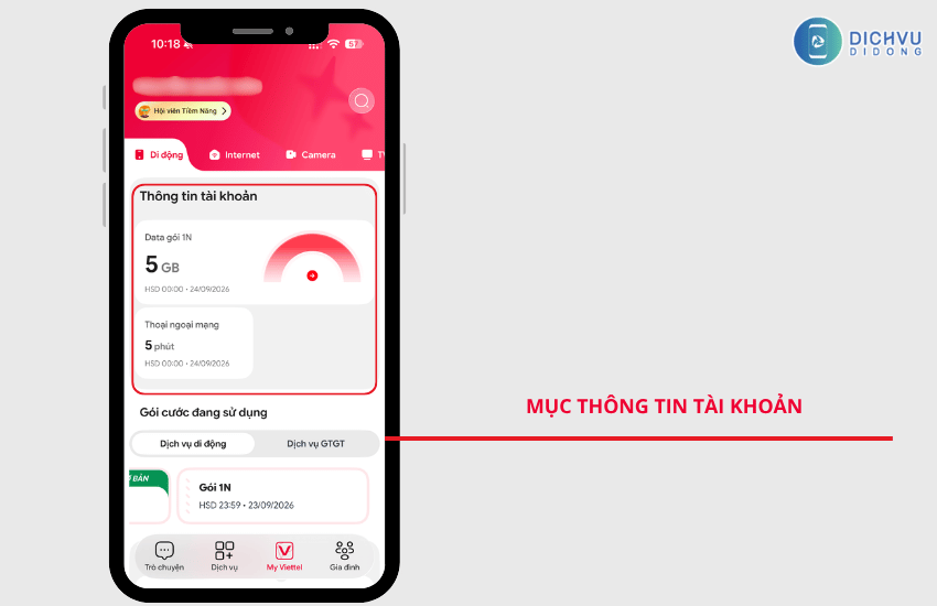 2 cách kiểm tra gói 4G còn bao nhiêu GB 191, Viettel Tammi 2 kiem tra dung luong qua viettel tammi