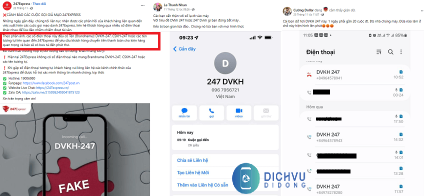 dvkh 247 la so dien thoai gi