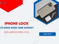 iPhone lock co dung duoc eSim khong