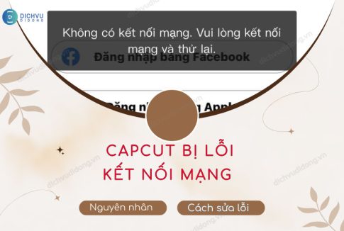 capcut bi loi ket noi mang