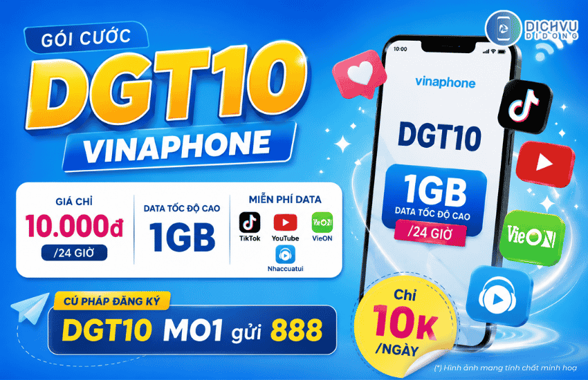 goi cuoc dgt10 vinaphone
