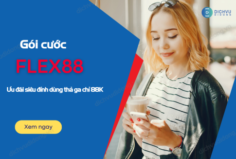 Chi tiết gói FLEX88 FPT 120GB, Free YT, TikTok chỉ 88K/tháng 1 goi flex88 fpt