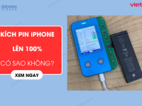 Kích pin iPhone lên 100% có sao không?