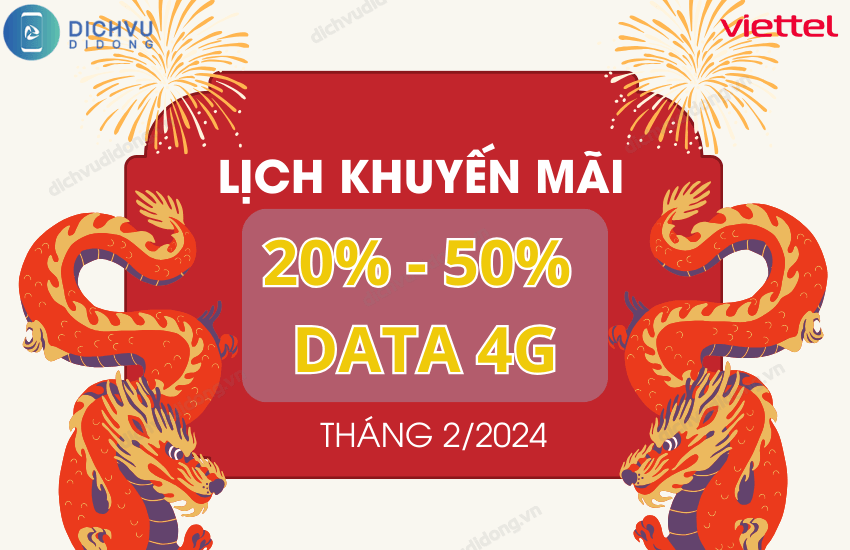 nhung ngay khuyen mai viettel thang 2 2024