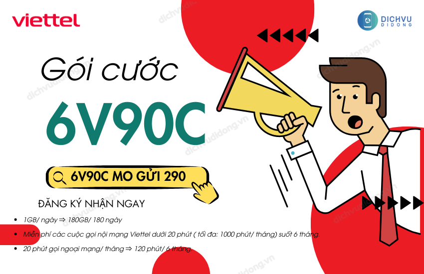 goi cuoc 6v90c viettel