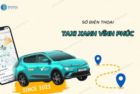 so dien thoai tong dai taxi xanh vinh phuc