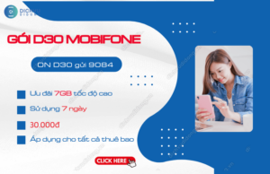 goi cuoc d30 mobifone